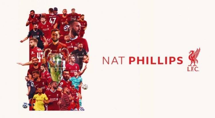 结束9年红军生涯！利物浦官方：28岁纳特-菲利普斯转会加盟西布朗